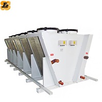 2025 ans Shenglin efficace extérieur en forme de v 6kw 9kw 12kw 16.5kw 22.5kw radiateur de refroidissement par eau refroidisseur sec à immersion v 30kw