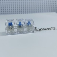 Cross Border XDA Keycap High Transparency Luminous Stress Relief Mechanical Keyboard Keychain Pendant Toy Accessory