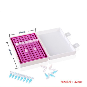 ชั้นวางหลอดพลาสติก PCR แบบใช้แล้วทิ้ง 96 หลุม ขนาด 0.2 มล. ปรับแต่งได้ ใช้งานง่าย - Product Image 5