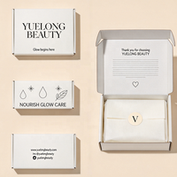 Boîte postale en carton ondulé personnalisée de grande taille, imprimée avec logo, pour emballage de chaussures