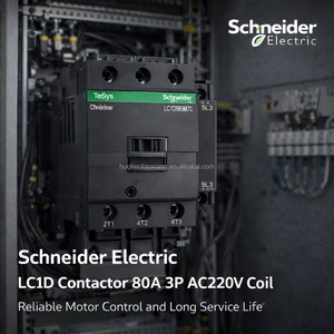 Contacteur AC Schneider Electric LC1DS80M7C Série LC1D 80A 3 pôles AC220V 50/60Hz 1NO+1NC Bornes à vis Fabriqué en Chine - Product Image 1