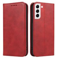 Funda Tipo Cartera de Cuero PU Premium para Samsung S22 - Funda con Soporte para Teléfono, Ranuras para Tarjetas, Cierre Magnético y Protección Contra Impactos