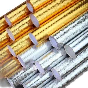 <span class=keywords><strong>Carta</strong></span> da parati dorata 3D, - Product Image 4