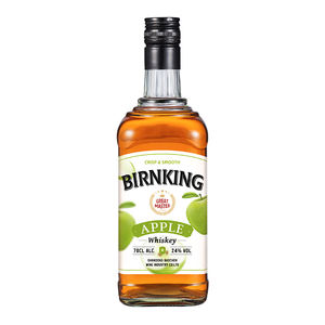 공장 가격 BIRNKING 애플 맛 위스키 24% ABV 70cl 병 사용자 정의 OEM/ODM 대량 공급 - Product Image 1