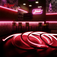 Led Neon Flex pixel Factory Direct Smart LED Neon Light Strip Outdoor Building RGB 3000K Warm White Rope Lights Certified ETL
