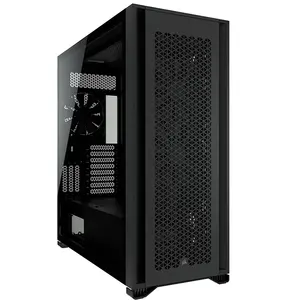 Mới Đến Thương Hiệu 5000D 70000D Khung Gầm PC ATX Khung Làm Mát Bằng Nước Luồng Không Khí Toàn Tháp Đen Trắng Vỏ Máy Tính ATX,