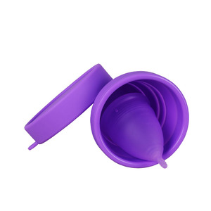 2020 nuevo médico señora período plegable de Copa Menstrual de la FDA esterilizador de silicona - Product Image 4