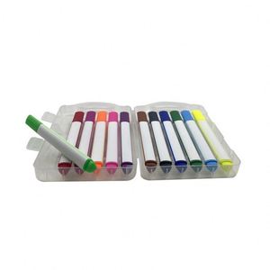 Ensemble de marqueurs d'art pour enfants avec logo personnalisé, marqueurs à eau en plastique, pinceaux souples pour dessiner, peindre et colorier - Product Image 3