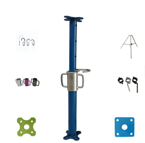 Q235 Heavy Duty Telescopic Steel Prop acrow đạo cụ shoring Jack giàn giáo puntales thang & giàn giáo bộ phận - Product Image 4
