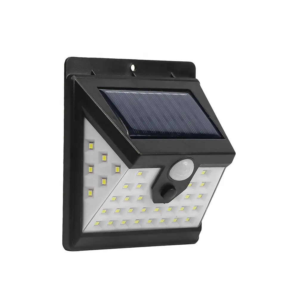 40 Led Motion Sensor Waterproof Solar Wall Lamp Outdoor Security Landscape Garden Wall Lamp Street Lights