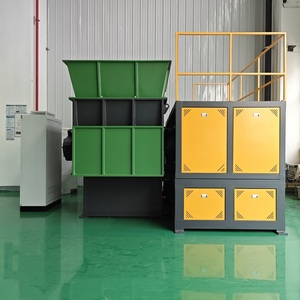 High Capacity Good Quality Waste Plastic Pipe Shredder Machine Automatic with Gearbox and Pump for <strong>Rubber</strong> <strong>Shredding</strong> PE Lumps - Product Image 3