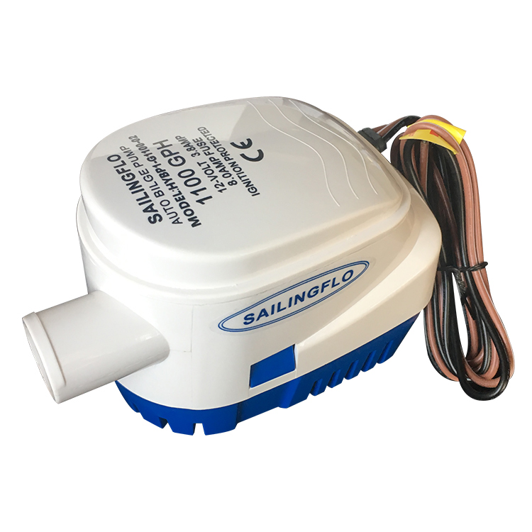 Singflo 12v 1100GPH морской RV автоматический самовсасывающий Солнечный водяной насос Трюмный насос с Поплавковым переключателем