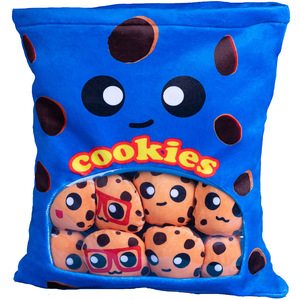 Un sacchetto di animali <span class=keywords><strong>Snack</strong></span> cuscino peluche alieno unicorno Bat Puff biscotti rimovibili peluche giocattolo di peluche creativo per i bambini - Product Image 4