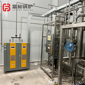 Caldera de Vapor Eléctrica Vertical Automática de Baja Presión y Circulación Natural Más Económica, Ahorro de Energía para el Sacrificio de Aves de Corral en África - Product Image 6