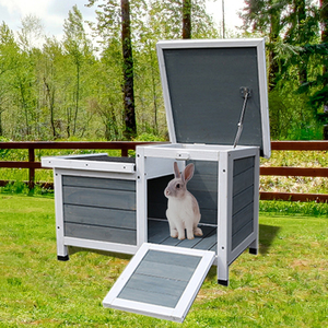 Casa de mascotas sostenible barata, jaula de cría de conejos de madera, nuevo - Product Image 1