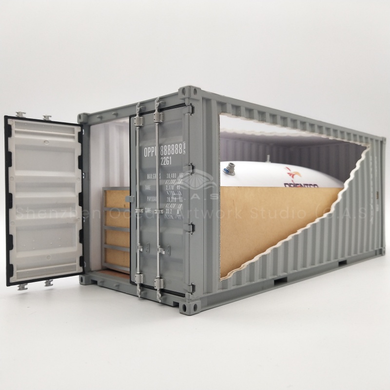 1:20 ORIENTCO flexitank modelo de contenedor