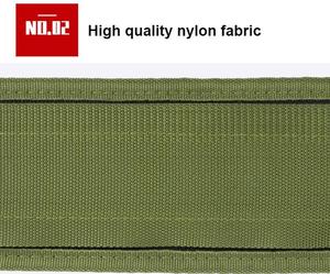Meilleure Vente : Ceinture de Soutien Lombaire Ajustable en Nylon pour Fitness Professionnel, Powerlifting et Cross-Training - Product Image 3