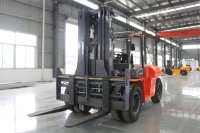 Chariot élévateur à fourche diesel 10 tonnes 16 tonnes avec fourche allongée