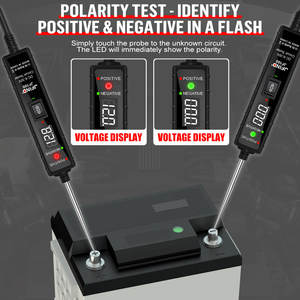 Nuevo Probador de Circuitos Automotrices JFIND JF100, Kit de Sonda de Potencia con Pantalla Digital, Probador de Circuitos de Automóvil de CC 6-30 V - Product Image 3