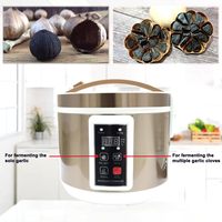 Fermenteur d'ail noir 5L, grand fermenteur d'ail noir automatique intelligent, machine de zymolyse, cuisinière à ail en plusieurs gousses, bricolage
