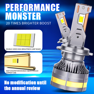 Relyus <span class=keywords><strong>V85</strong></span> phares de voiture LED H7 H11 9005 H4 H1 ampoules de phares Super lumineuses Canbus 3000K 4300K 6000K phares d'automobile led - Product Image 4