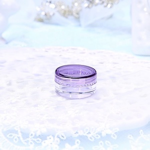 ขวดเครื่องสำอางขนาดเล็ก 5 กรัม แบบใส สำหรับใส่ครีมหรือเนื้อครีมใส ใช้สำหรับงานทำเล็บ - Product Image 3