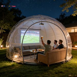 NEW Hotel Luxury Igloo Tent Outdoor Transparent <strong>Safari</strong> Glamping Tent Geodesic Domes for Sale - Product Image 1
