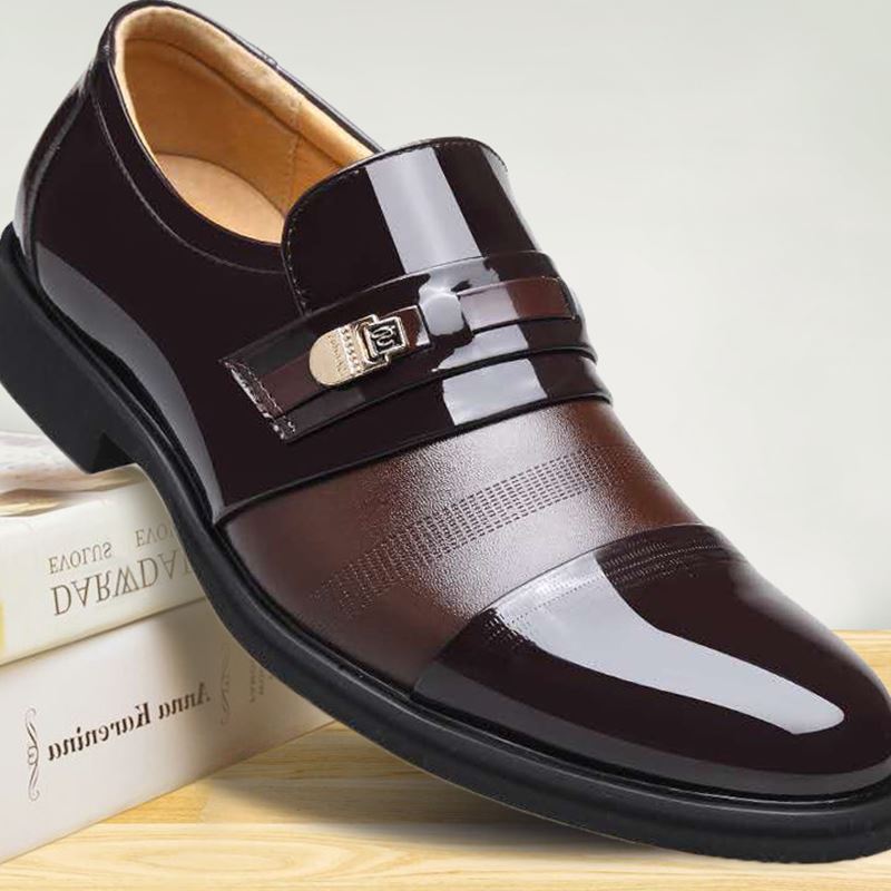 h&m brown ribbed dress Elegant Brown Patina Wingtip Oxford Dress Shoes 39