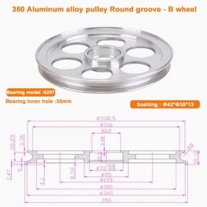 D350 Wire <b>Storage</b> Pulley for Accumulator Wire - Product Image 4