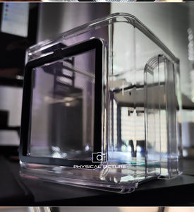 Caja de cría de peces de acrílico transparente de 15x15x15cm-Diseño colgante, se adapta a acuarios para camarones/<span class=keywords><strong>Guppy</strong></span> - Product Image 4