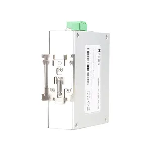 Interruptor de porta IP30 DC12 ~ 48V Industrial Grade 100M Ethernet 4*100M RJ45 para câmera IP