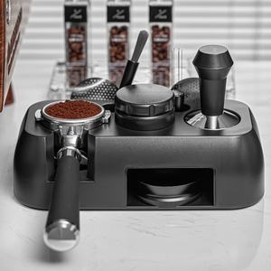 Own Mold Snap-on Disassembly Barista Tools ABS Multifunction Coffee Tamping Station - Product Image 1