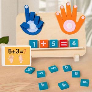 Jeu de société éducatif en bois pour l'apprentissage des multiplications et des mathématiques, design créatif, pour tout-petits, vente en gros - Product Image 1