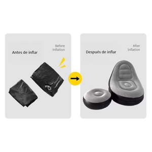 Sofá Cama Inflable Plegable Portátil de PVC Moderno DON FELIZ AE-120 para Exteriores, Sala de Estar, Dormitorio u Hospital - Product Image 5