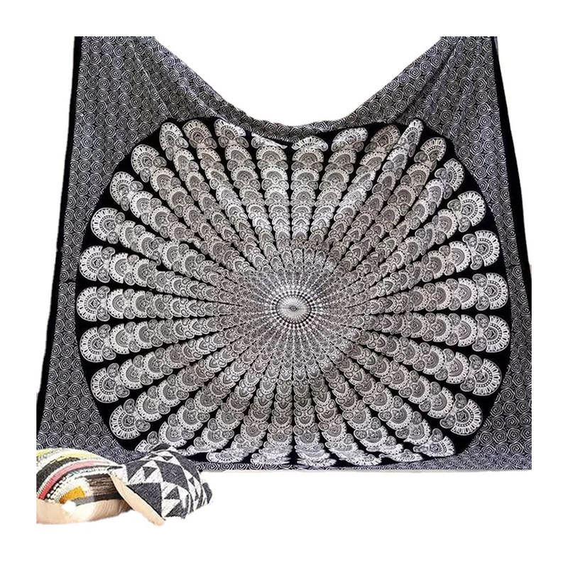 Mandala Flower Tapestry Wall Hanging Bohemian