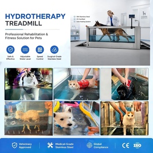 Cinta de correr subacuática para rehabilitación canina de perros grandes, para recuperación de LCA, hidroterapia y rehabilitación veterinaria. En oferta. - Product Image 6