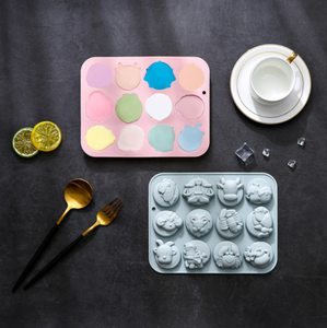 Moule à glaçons en silicone en forme d'animaux <span class=keywords><strong>du</strong></span> zodiaque, 12 compartiments, signes <span class=keywords><strong>du</strong></span> zodiaque réalistes pour les amateurs d'astrologie - Product Image 6