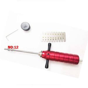 <span class=keywords><strong>Clé</strong></span> magique Haoshi n°12 Puissante 7000 7+7 - 12,5 mm (SC) Décodeurs de serrures à <span class=keywords><strong>double</strong></span> panneton Clés maîtresses pour coffres-forts Outil de <span class=keywords><strong>serrurier</strong></span> - Product Image 1