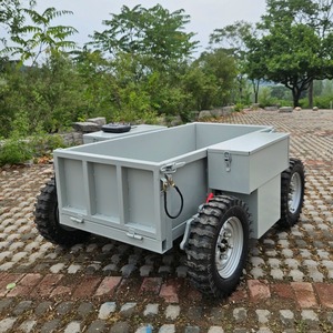 Véhicule de transport tout terrain télécommandé 4WD Transporteur <span class=keywords><strong>Chariot</strong></span> de transport électrique pour escalade agricole de montagne - Product Image 5