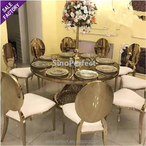 Chaises ovales à dossier unique pour salle de banquet, vente chaude, design unique, meubles de fête, mariage, chaises en acier - Product Image 1