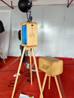 Cabina de Fotos Abierta de Alta Calidad de 18.5 Pulgadas para Exposiciones con Cámara DSLR, Venta al Por Mayor