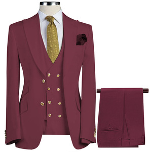 Costumes professionnels personnalisés de pantalon de <span class=keywords><strong>costume</strong></span> de mariage des hommes professionnels pour des options de taille plus de garçons d'honneur - Product Image 3