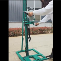 Perceuse rotative électrique AKL-40A 220V pour puits d'eau, utilisation jusqu'à 40m, mini-perceuse manuelle pour sol et sable avec boîte de vitesses, facile à utiliser