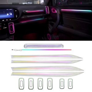 Kit d'éclairage LED RGBIC Premium pour le dessous de caisse de voiture Haval Dargo 2021-2022, bande lumineuse LED, vente en gros - Product Image 1
