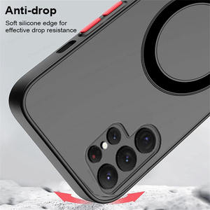 Étui magnétique antichoc pour <span class=keywords><strong>Samsung</strong></span> Galaxy S24 S22 Ultra S21 Plus, <span class=keywords><strong>coque</strong></span> de charge magnétique pour <span class=keywords><strong>Samsung</strong></span> <span class=keywords><strong>S20</strong></span> S21 <span class=keywords><strong>FE</strong></span> S23 Ultra - Product Image 4