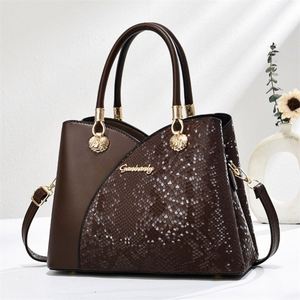 Whole Lady's Purse Adjustable <b>Shoulder</b> <b>Strap</b> Crossbody Bag Waterproof PU Handbags - Product Image 5
