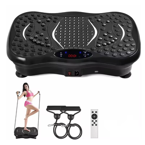 TOPTONS ミニボディ振動マシン プレート振動プラットフォーム＆ボディシェイパー振動マッサージ - Product Image 1