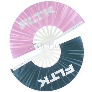 Éventails à claquer pour la danse en ligne, éventails à main pliables pour femmes, bottes au sol, 13 pouces - Product Image 4