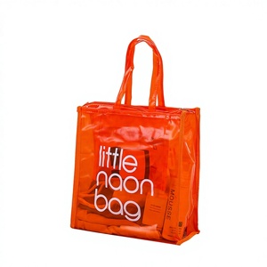 Bolsa <span class=keywords><strong>de</strong></span> Mano Transparente Impermeable <span class=keywords><strong>de</strong></span> PVC con Cierre: Bolso Transparente para Vacaciones <span class=keywords><strong>de</strong></span> Verano y Viajes (Logotipo Personalizado Disponible) - Product Image 5