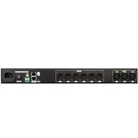 Processeur audio numérique professionnel D6S DSP 96 kHz avec FIR 3 entrées/6 sorties, son de haute qualité, ADC 32 bits/DAC 24 bits, égaliseur 16 bandes